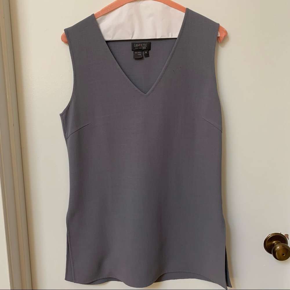 Lafayette 148 Vintage Tunic Top ~ Business Casual